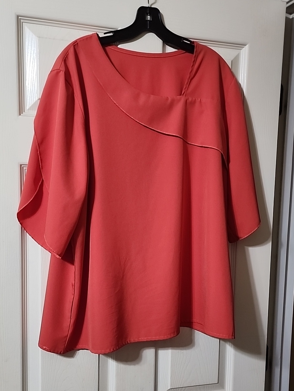 Rust Coral Blouse